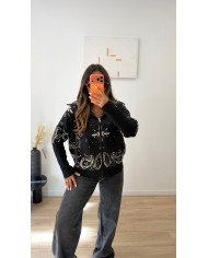 Gilet bandana2 Choco