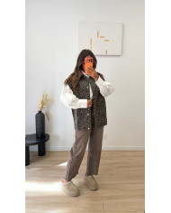 Gilet Perfect Zip Noir
