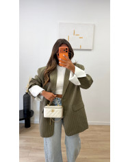 Blazer Oversize Retroussé Choco