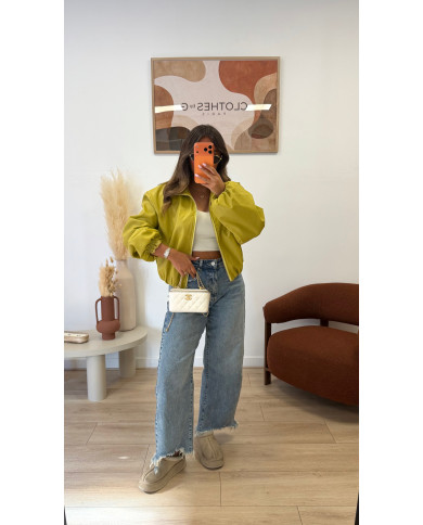 Veste Bombers Simili Anis