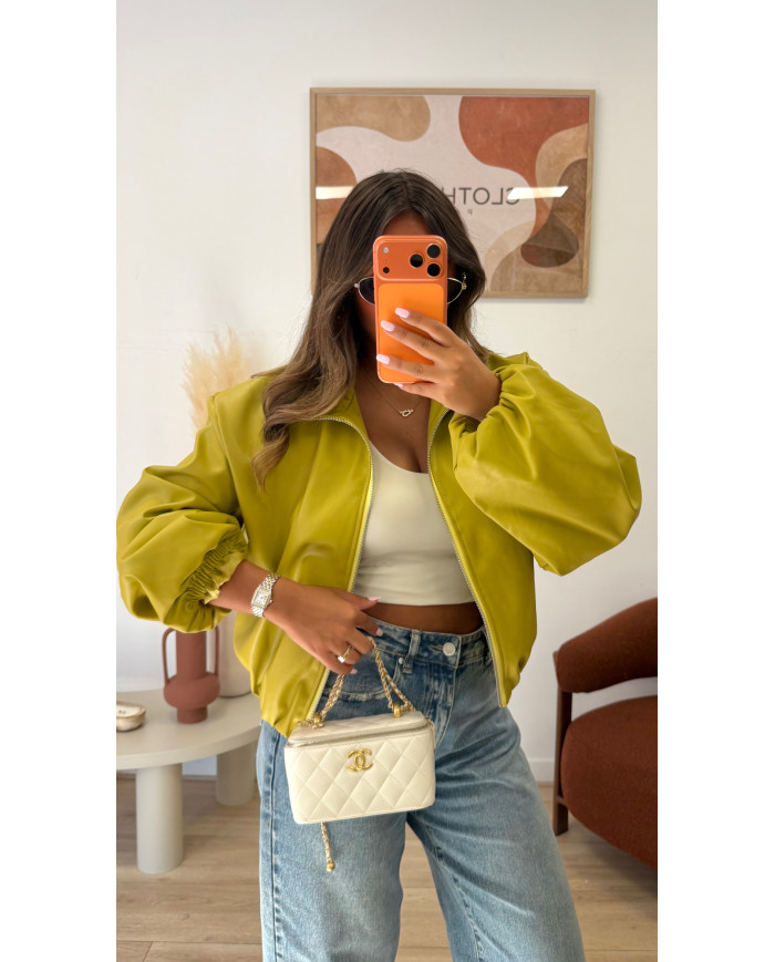 Veste Bombers Simili Anis