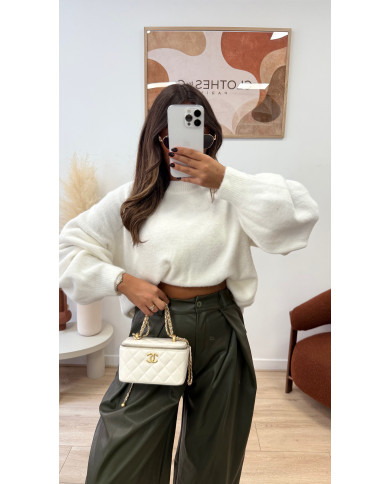 Pull indispensable blanc