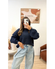 Pull GOOD VIBES Gris