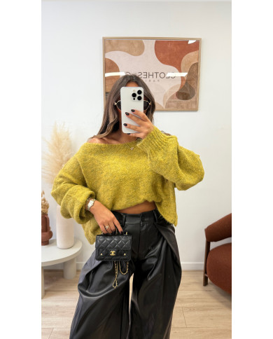 Pull Cosy Anis
