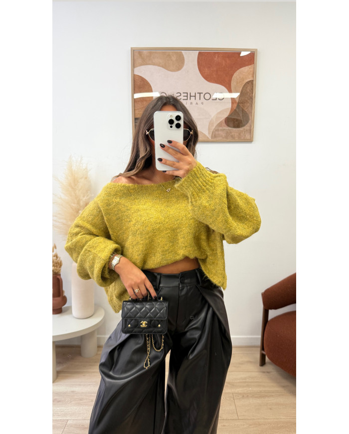 Pull Cosy Anis