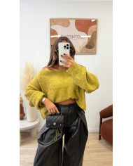 Pull Cosy Anis