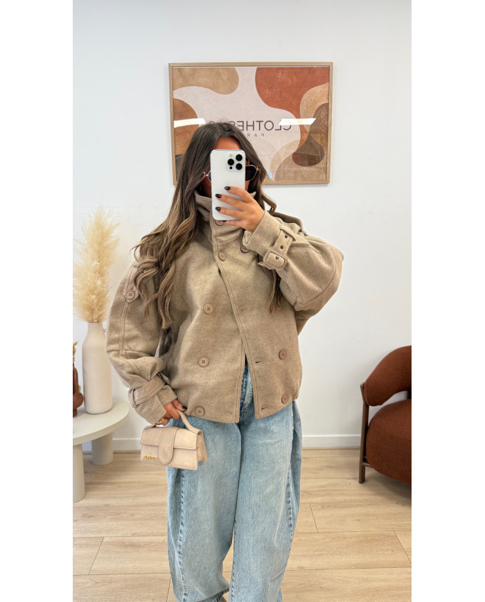 Manteau Za Alyssa Beige