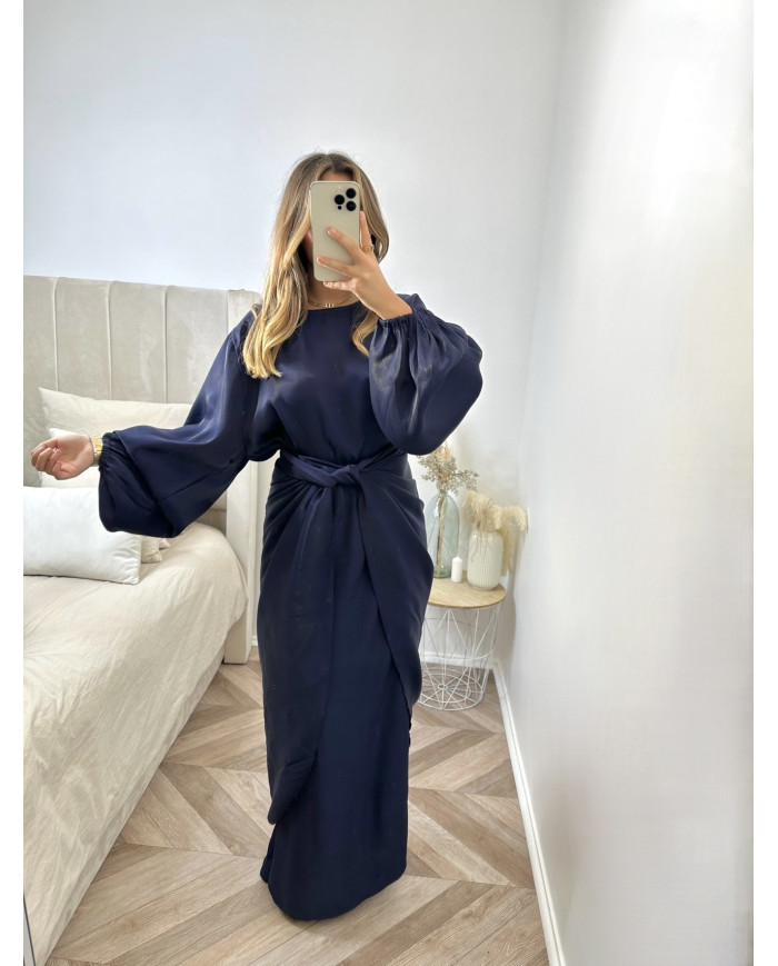 Robe Sarah Bleu Marine