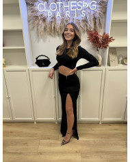 Ensemble Jupe Gala Choco léopard