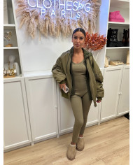 Top Paillettes argenté