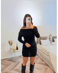 Jupe courte Simili noir