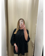 Robe Eva longue classy Noir