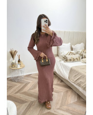 Robe Eva longue classy Noir